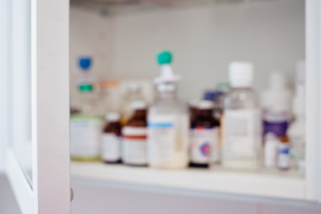 Medical blood test lab health monitoring