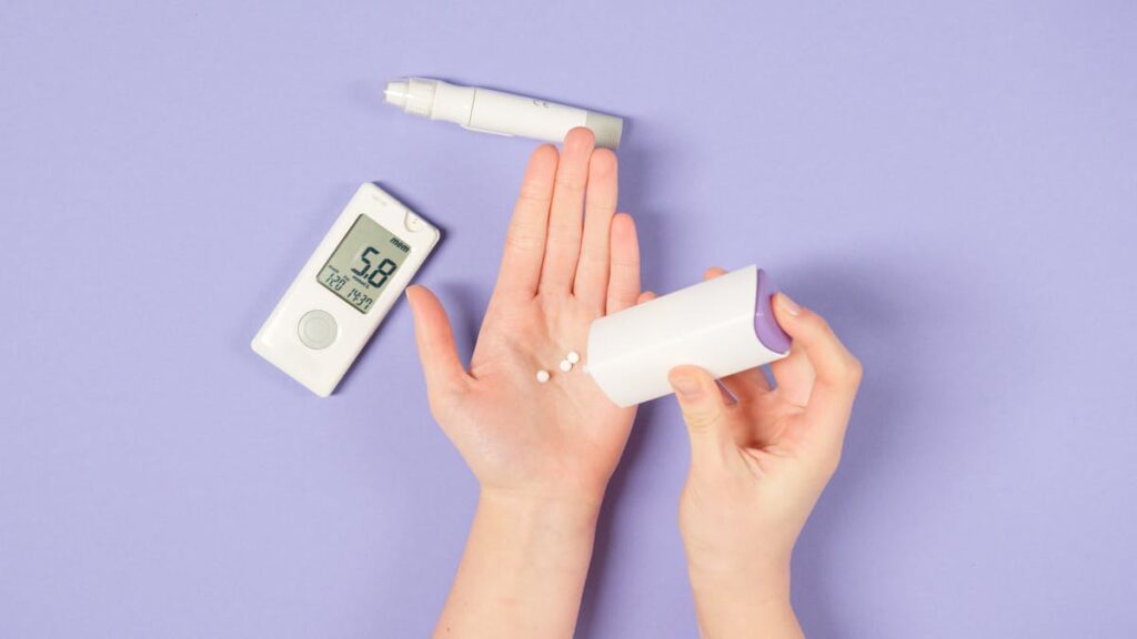 Ozempic Injection Sites: Where & How to Inject (2026) glucose monitor diabetes check